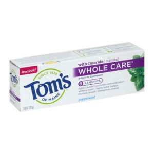 Tom's Toothpaste Whole Care Peppermint 4 oz