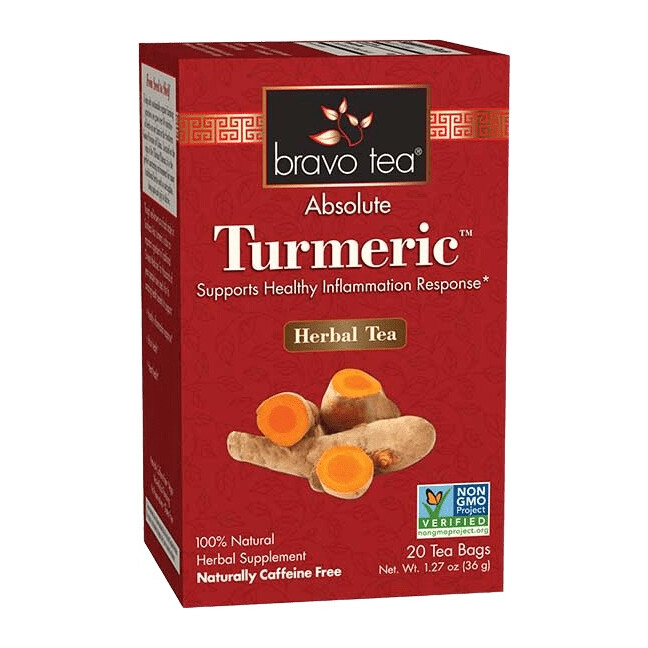 Bravo Absolute Turmeric 20 Tea Bags