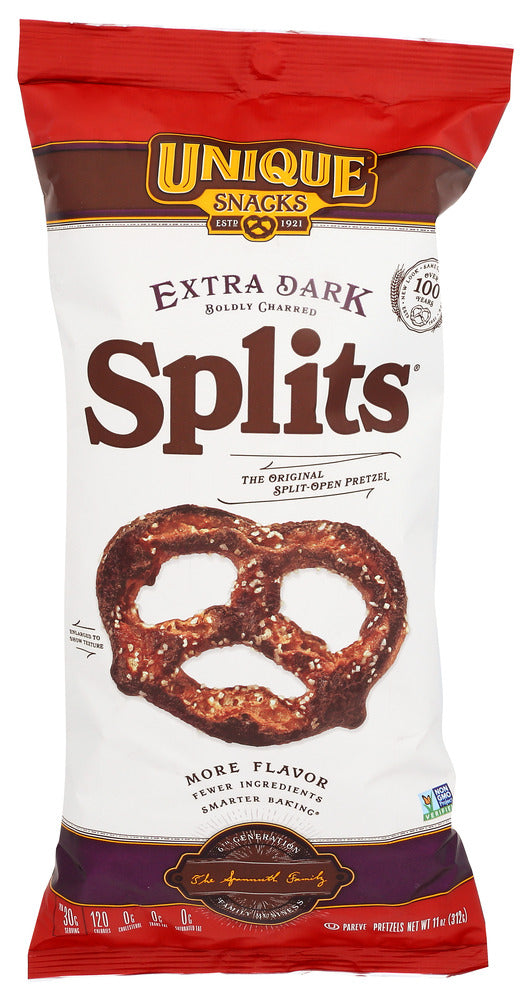 Unique Sprouted Pretzel X-Dark Splits 11 oz