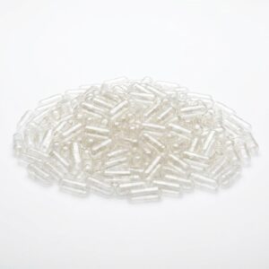 Clear Pullulan Empty Capsules 0 120 Separated