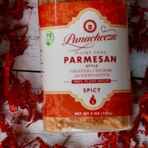 Panacheeza Hot & Spicy Grated Parmesan 5 oz