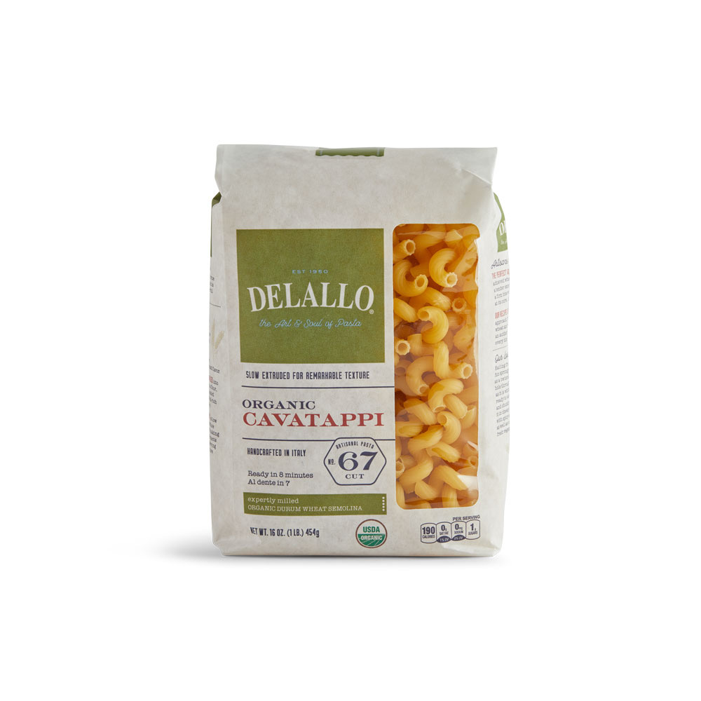 DeLallo Pasta Cavatappi Organic 1 lb