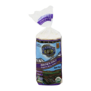 Lundberg Brown Rice Cakes Salt Free Organic 8.5 oz