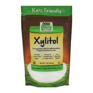 NOW Xylitol Natural Sweet Non-GMO 1 lb