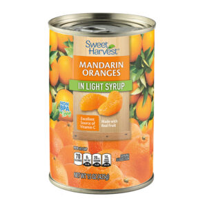 Sweet Harvest Mandarin Oranges Light Syrup 15 oz