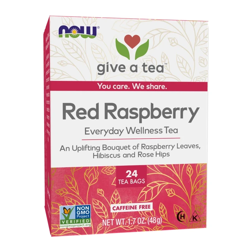 NOW Red Raspberry 24 Bags