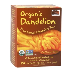 NOW Dandelion Tea 24 Bags