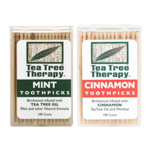 Tea Tree Therapy Toothpick Mint 100 Count