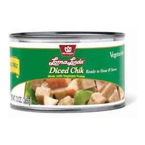 Loma Linda Diced Chik Vegetarian 13 oz