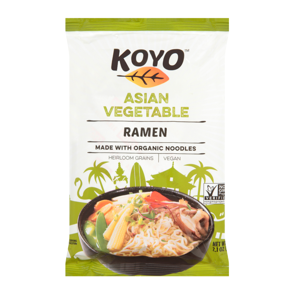 Koyo Ramen Soup Asian Vegetable 2.1 oz