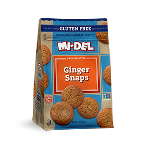 Midel Ginger Snaps 8 oz Gluten Free