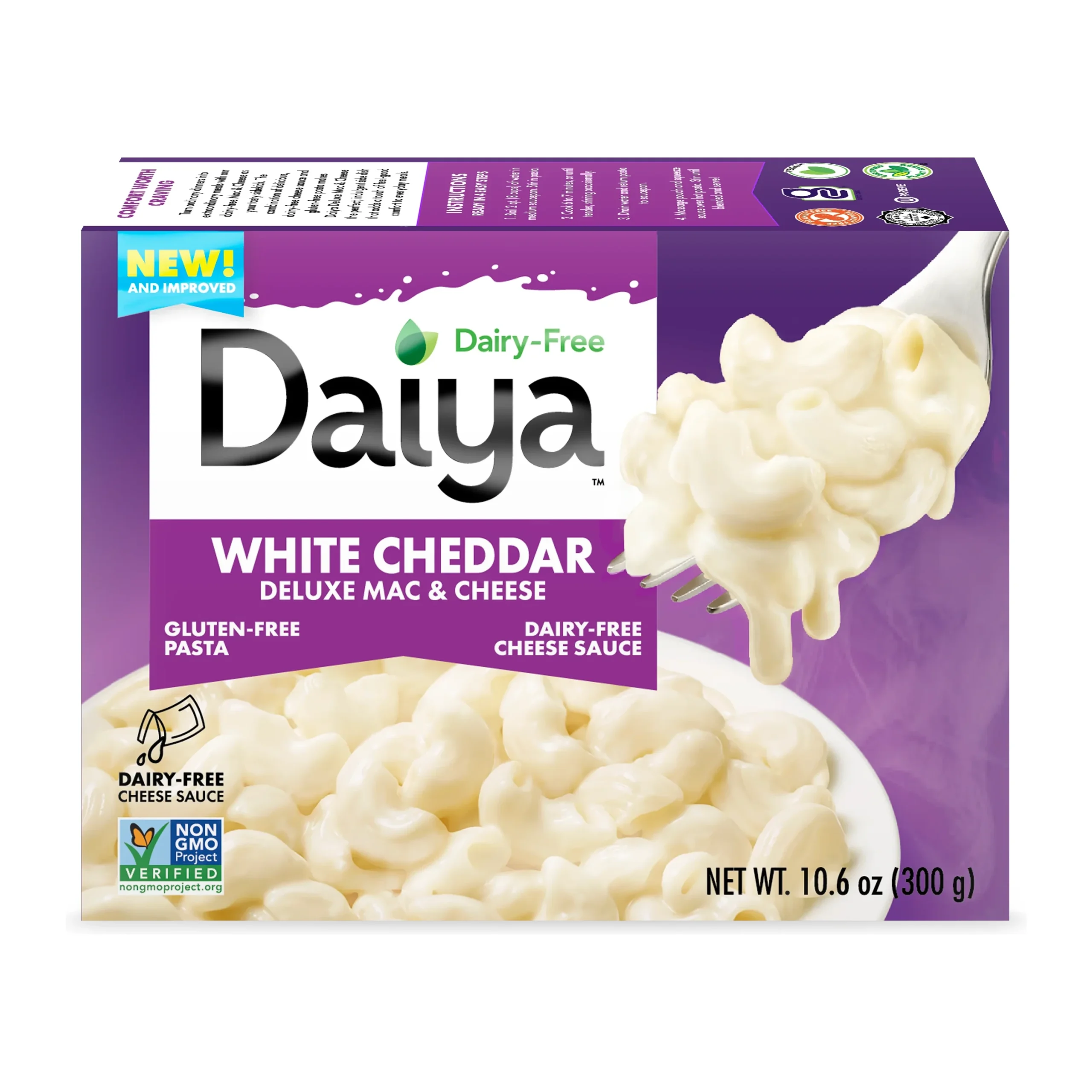 Daiya Deluxe Cheezy Mac White Cheddar 10.6 oz