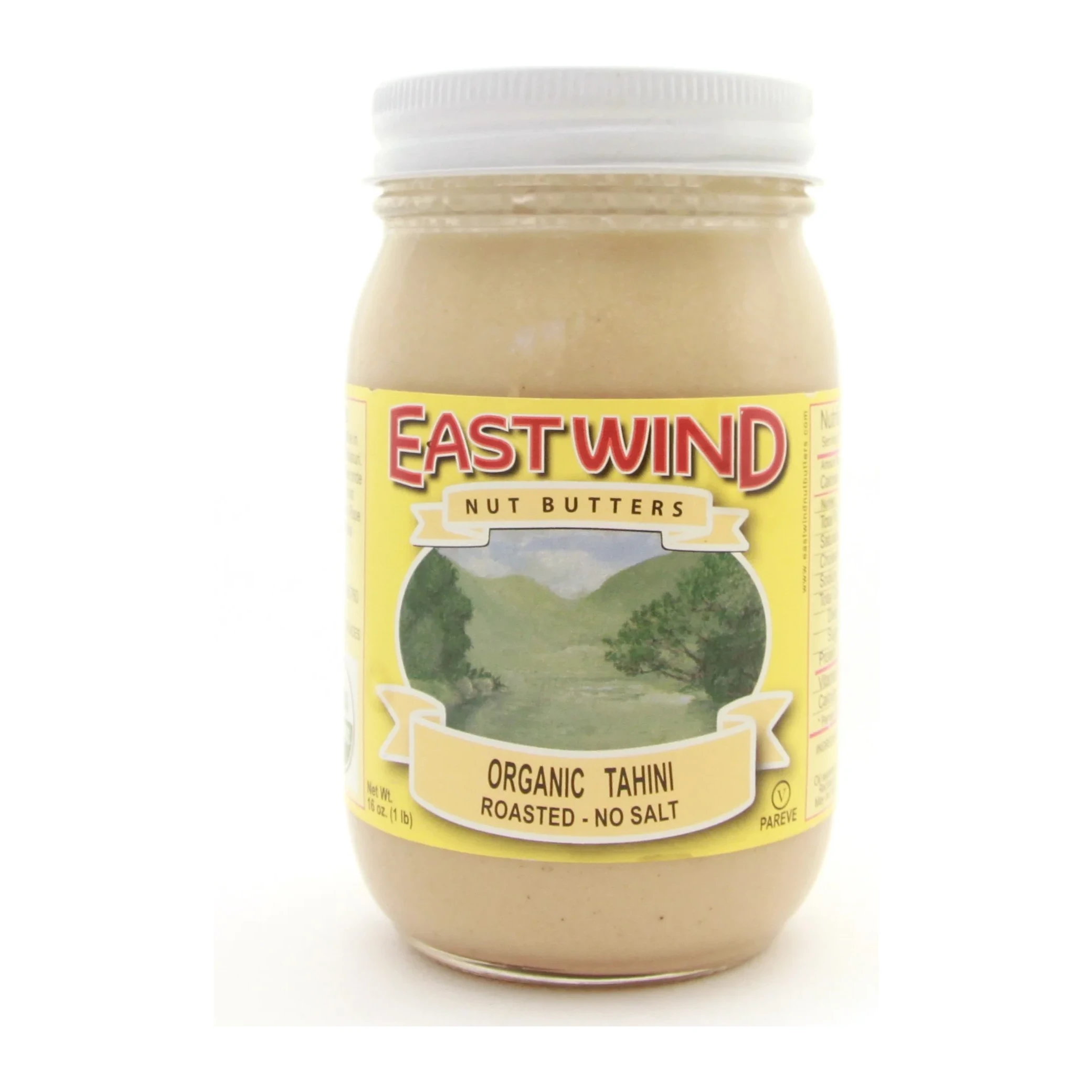 East Wind Organic Tahini Roasted No Salt 16 oz