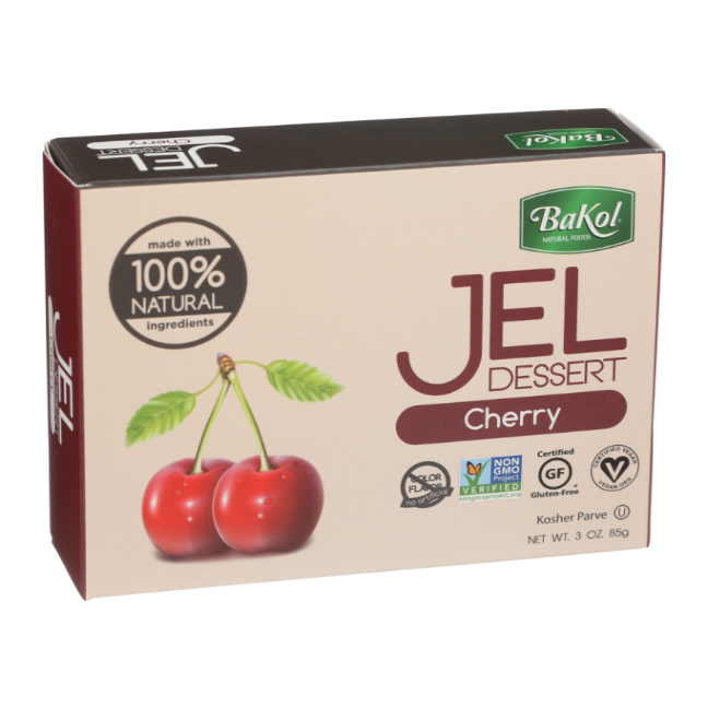 Bakol Jel Dessert Cherry 3 oz
