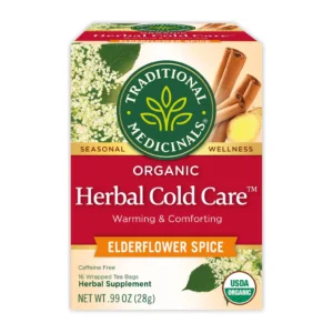 Traditional Medicinals Tea Gypsy Cold Care Caffeine Free 16 Bags