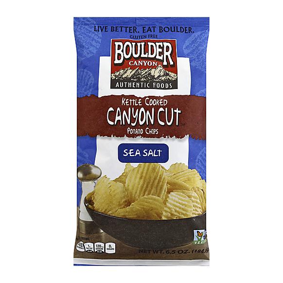Boulder Canyon Chips Canyon Cut Totally Natural 6.5 oz
