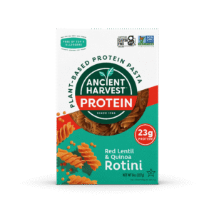 Ancient Harvest POW! Pasta Rotini Red Lentil 8 oz