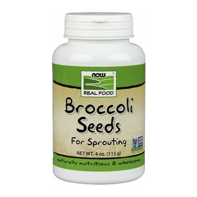 NOW Broccoli Seeds Sprouting 4 oz