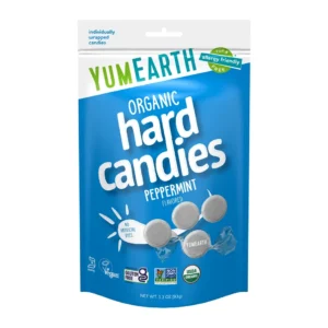 Yumearth Candy Drop Wild Peppermint Organic 3.3 oz