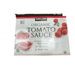 Kirkland Signature Organic Tomato Sauce 15 oz