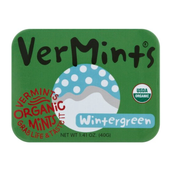 VerMints Wintergreen, Organic 1.41 oz