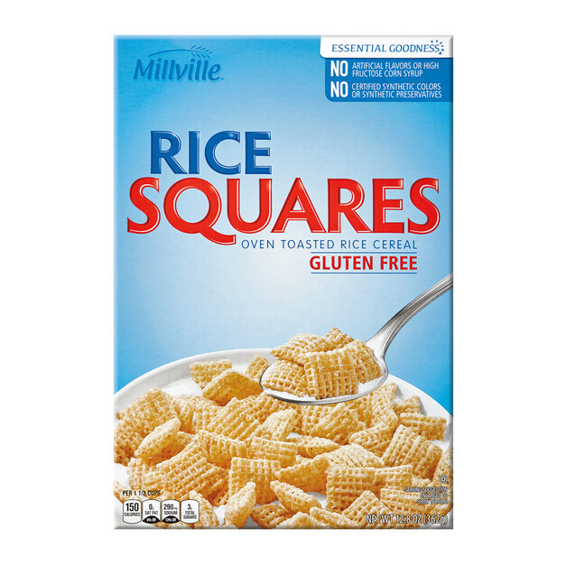 Millville Cereal Rice Squares 14 oz