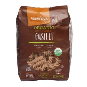 Mantova Whole Wheat Pasta Spirali Organic 1 lb