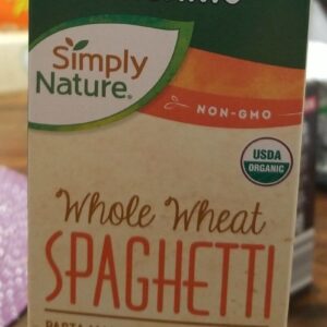 Simply Nature Pasta Whole Wheat Spaghetti Organic 16 oz