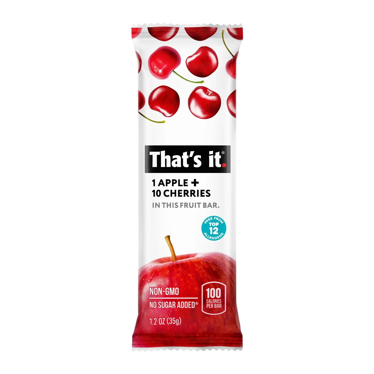 That's It Fruit Bar Apple Cherry 1.2 oz