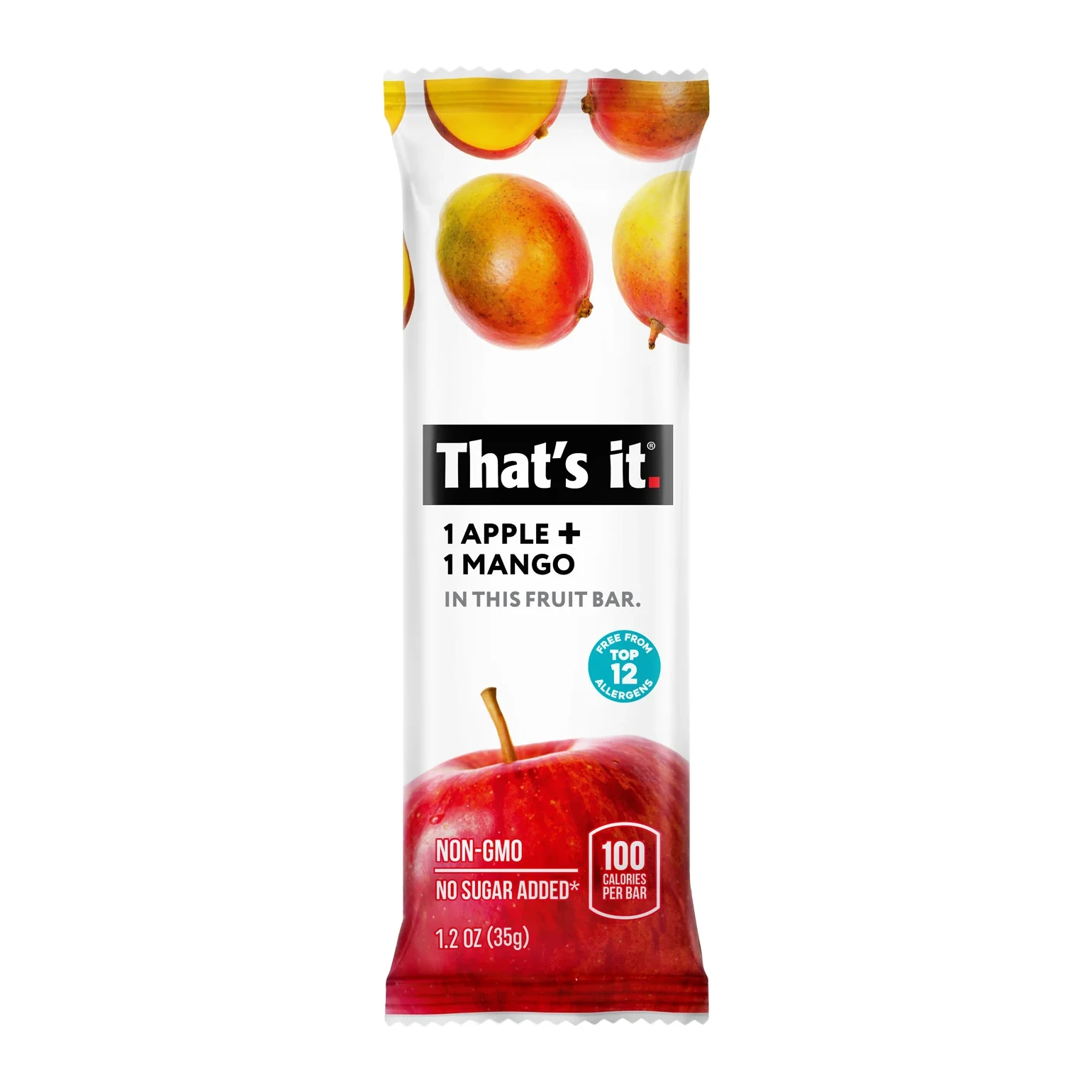 That's It Bar Fruit Apple Mango 1.2 oz