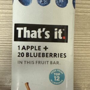 That's It Bar Fruit Apple Blueberry 1.2 oz