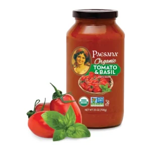 Paesana Organic Tomato Basil Pasta Sauce 25 oz