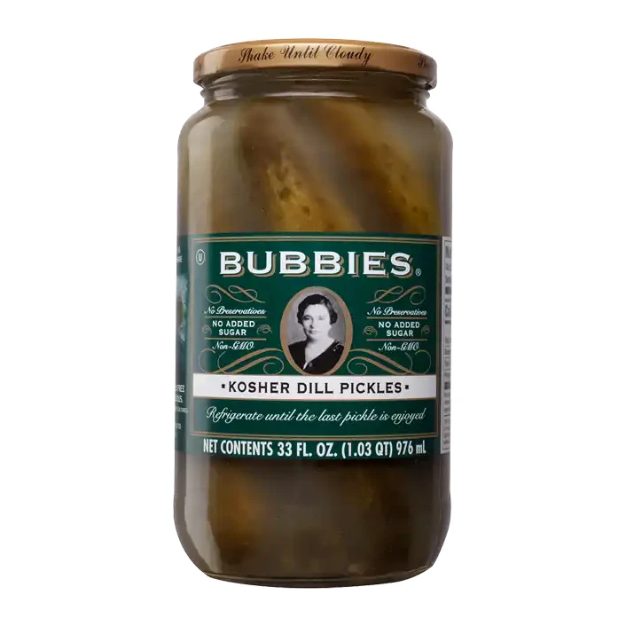 Bubbie's Pickle Dill Kosher 16 oz
