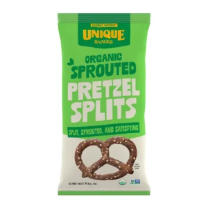 Unique Sprouted Pretzel Whole Grain Splits 8 oz