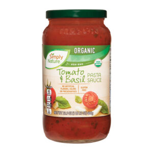 Simply Nature Tomato Basil Pasta Sauce Organic 23.5 oz