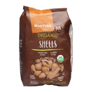 Mantova Whole Wheat Pasta Shells Organic 1 lb