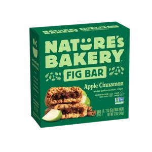 Nature's Bakery Fig Bar Whole Wheat Apple Cinnamon 6/2 oz