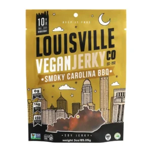 Louisville Vegan Jerky Carolina BBQ 3 oz