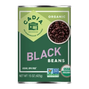 Cadia Organic Black Beans 15 oz