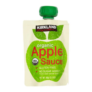 Kirkland Signature Organic Apple Sauce 3.17 oz