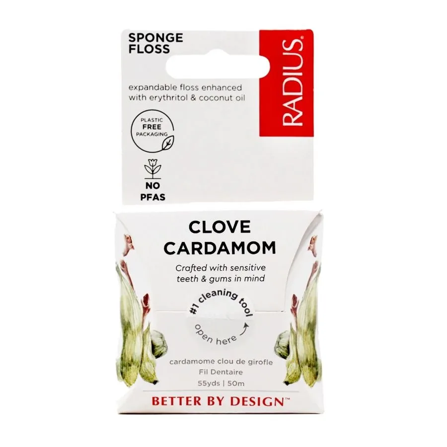 Radius Organic Clove Cardamom Floss 55 yds