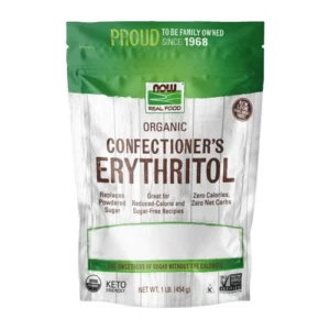 NOW Organic Confectioner's Erythritol 1 lb