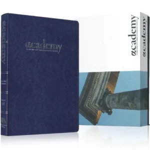 Academy Study Bible KJV Sapphire/Silver (Leatherette)