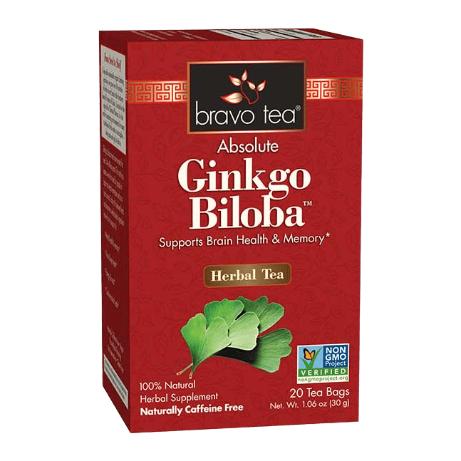 Bravo Absolute Ginkgo Biloba 20 Tea Bags