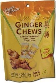 Prince of Peace Lemon Ginger Chews 4 oz