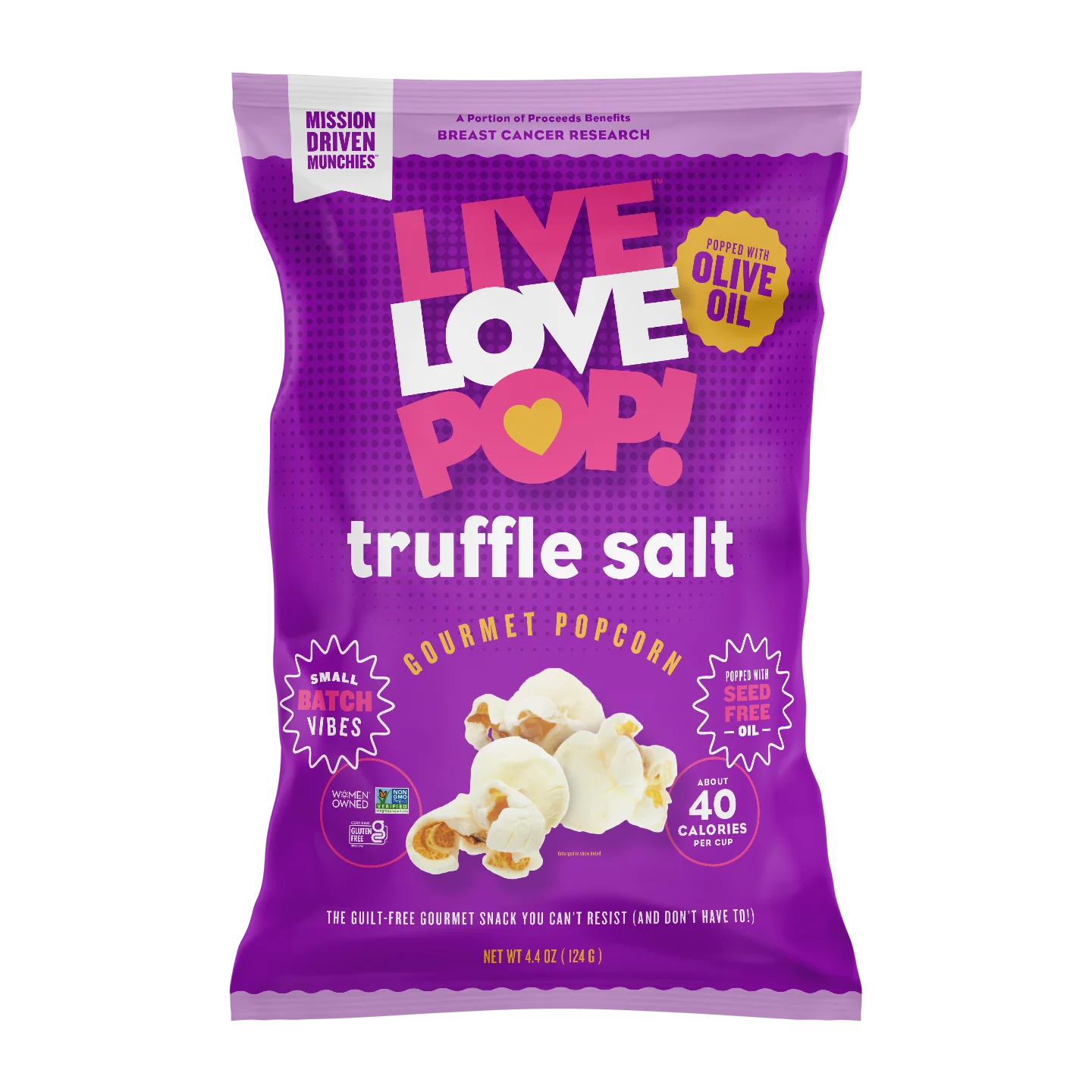 Livlov Popcorn Truffle Salt 4.4 oz