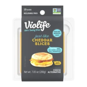 Violife Cheese Slice Cheddar 7.05 oz