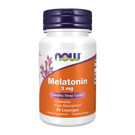 NOW Melatonin 3 mg 90 LZ