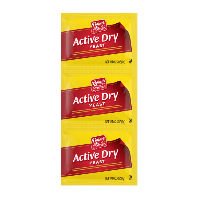 Baker's Corner Active Dry Yeast 3/0.25 oz