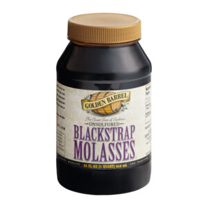 Golden Barrel Unsulfured Blackstrap Molasses 1 qt (Plastic Bottle)